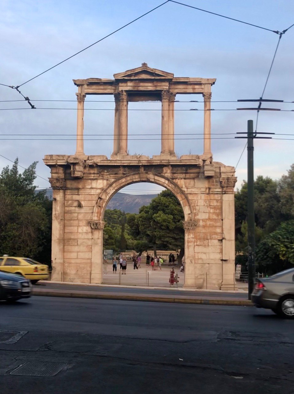 دروازه معبد زئوسzeus temple greece