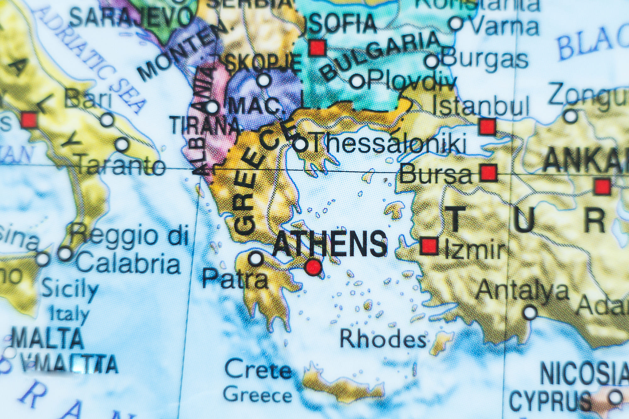 جغرافیای یونان